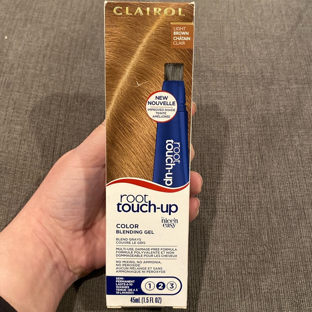 Clairol Root Touch-Up Color Blending Gel - Light Brown - NEVER USED!    hair dye